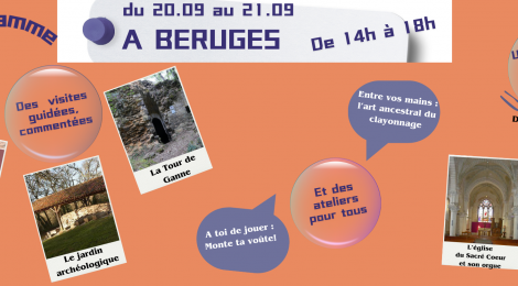 Les journées Européennes du Patrimoine à Béruges